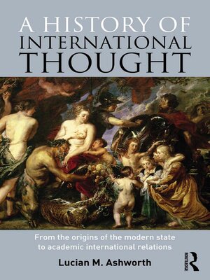 cover image of A History of International Thought